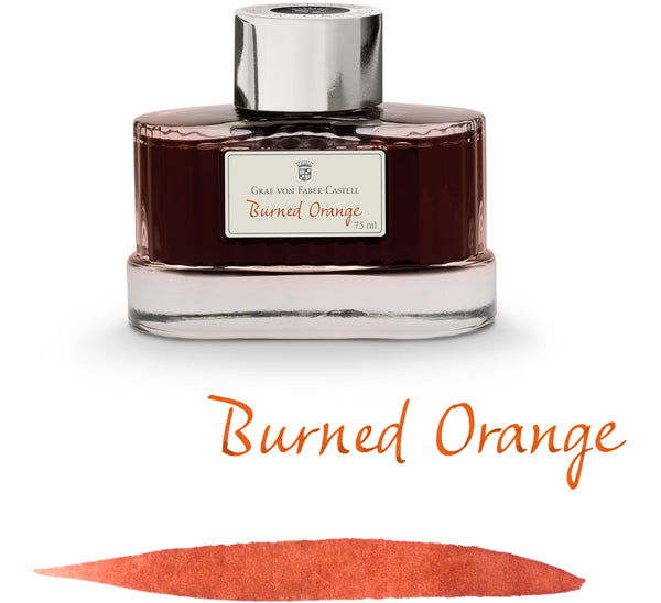 Graf von Faber-Castell, Tintenglas, Burned Orange 75ml