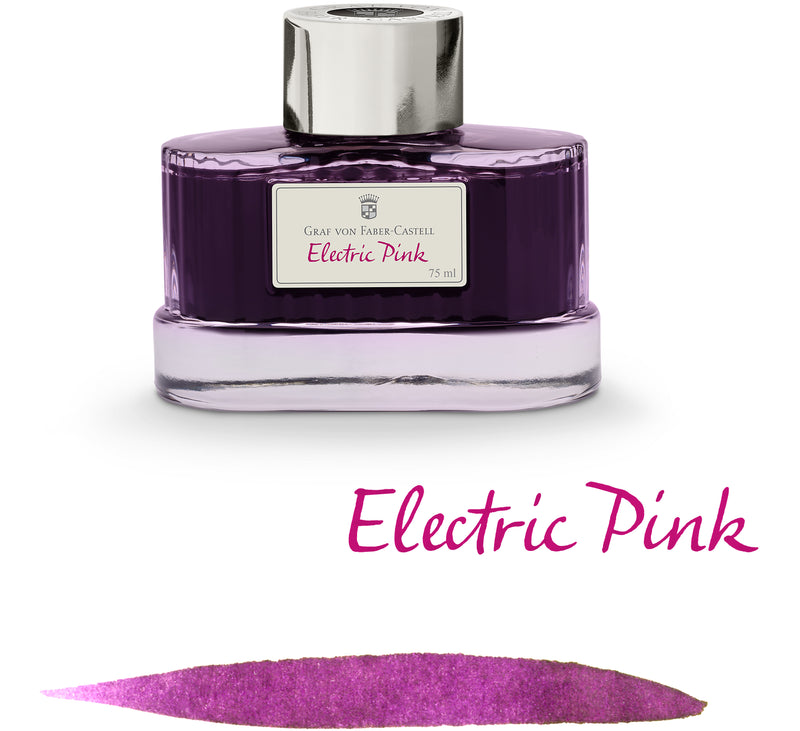Graf von Faber-Castell, Tintenglas, Electric Pink 75ml