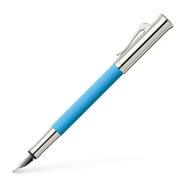 Graf von Faber-Castell, Füller, Guilloche Gulf Blue, Blau