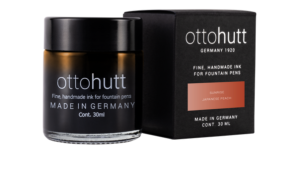 Otto Hutt, Tintenglas, 30 ml, Sunrise Japanese Peach