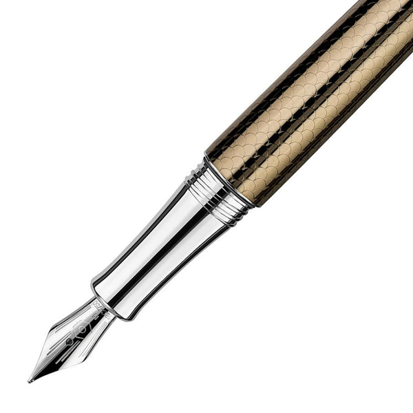 Caran d'Ache, Füller, Léman, CAVIAR, versilbert