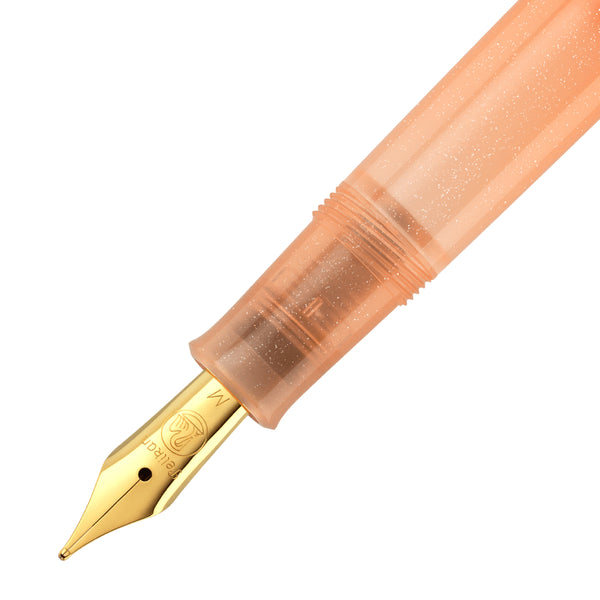 Pelikan, Füller , Classic C200 Apricot Achat inkl. Tintenglas, Special Edition