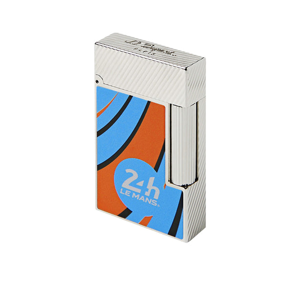 S.T. Dupont, Feuerzeug, Ligne 2 24H du Mans blue / palladium lighter
