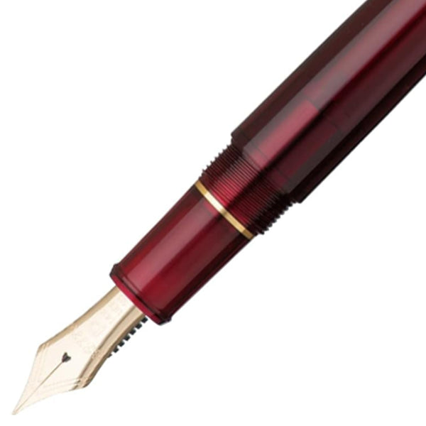 Platinum, Century Gold Trims, Füller, 14 Karat Goldfeder, Burgund