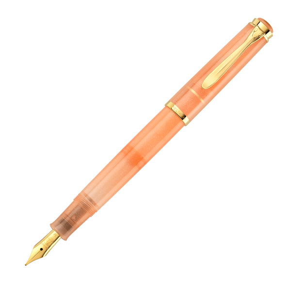 Pelikan, Füller , Classic C200 Apricot Achat inkl. Tintenglas, Special Edition