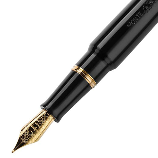 Montegrappa, Füller, VENETIA, vergoldet/schwarz