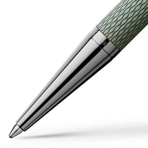 Graf von Faber-Castell, Drehkugelschreiber, Guilloche, Sage Green
