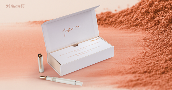 Pelikan, Füller , Souverän M600 , Special Edition, weiß/rosegold