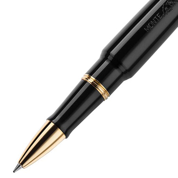 Montegrappa, Tintenroller, VENETIA, vergoldet/schwarz