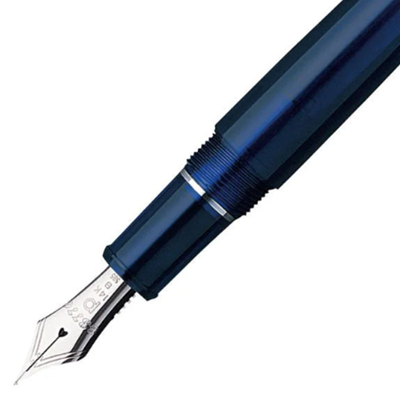 Platinum, Century Rhodium, Füller, 14 Karat Goldfeder, Chartres Blue