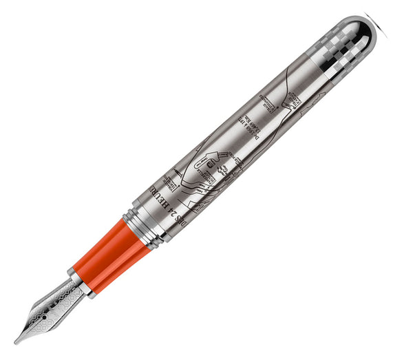 Montegrappa, Füller, 24H LE MANS LEGENDE, silber