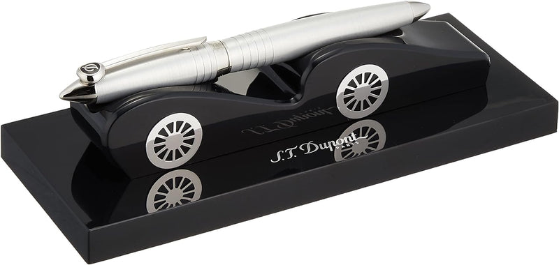 S.T. Dupont, Tintenroller Streamline R Brushed Palladium mit Autoaufsteller