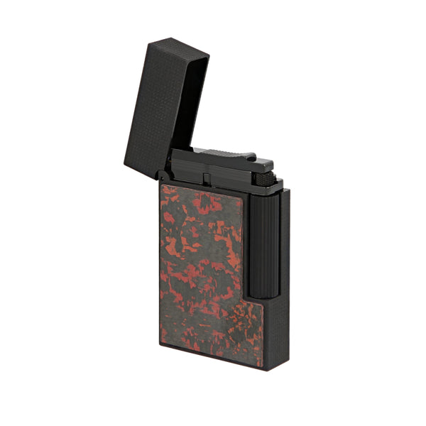 S.T. Dupont, Feuerzeug, LIGNE 2 FIERY LAVA CARBON LIGHTER