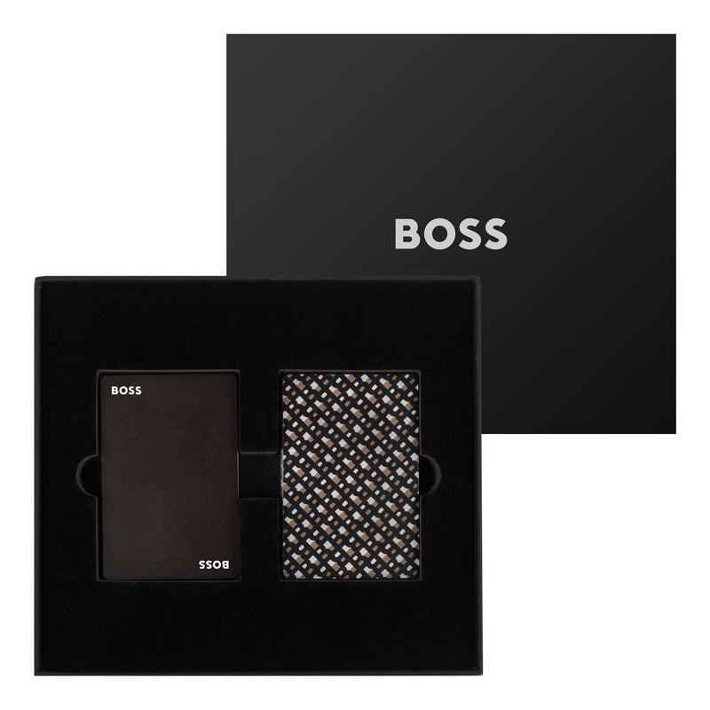 HUGO BOSS, Spielkarten 2 Decks Iconic Black