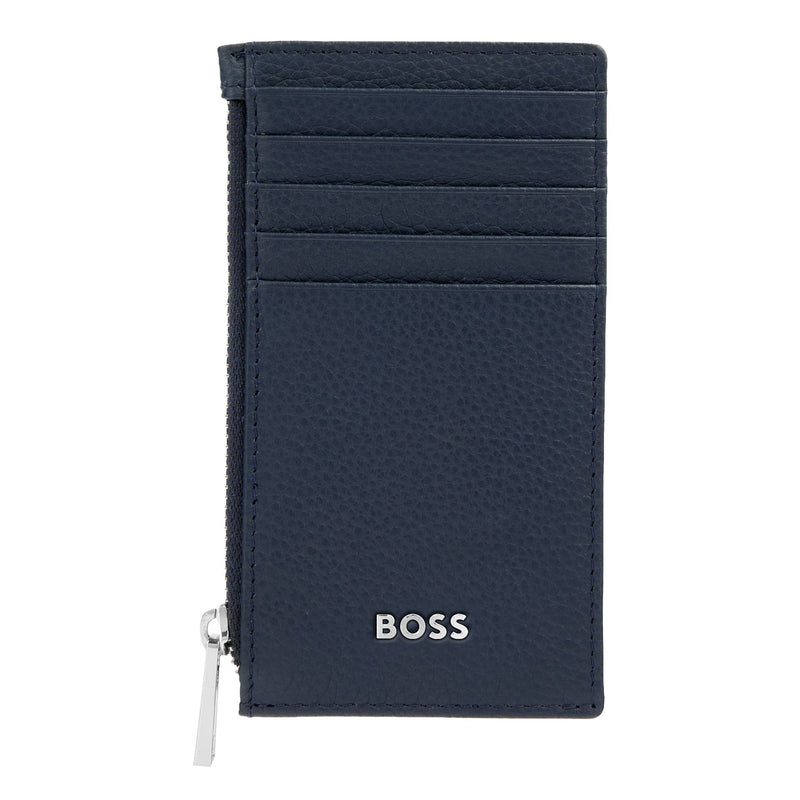 HUGO BOSS, Kartenhalter mit Zipp, Classic Grained