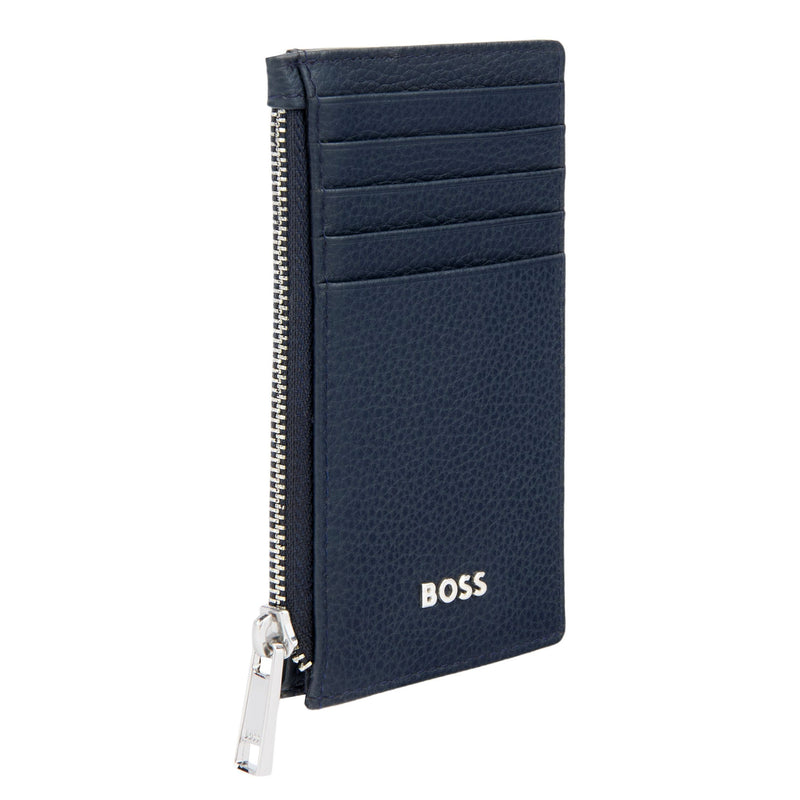 HUGO BOSS, Kartenhalter mit Zipp, Classic Grained
