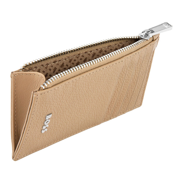 HUGO BOSS, Kartenhalter mit Zipp, Classic Grained