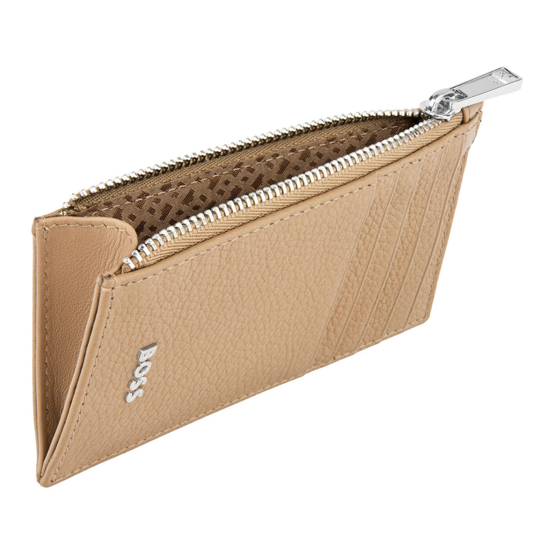HUGO BOSS, Kartenhalter mit Zipp, Classic Grained