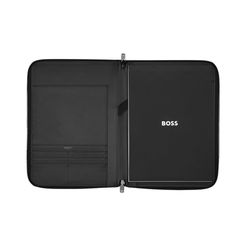 HUGO BOSS, Konferenzordner, Iconic A5, Black