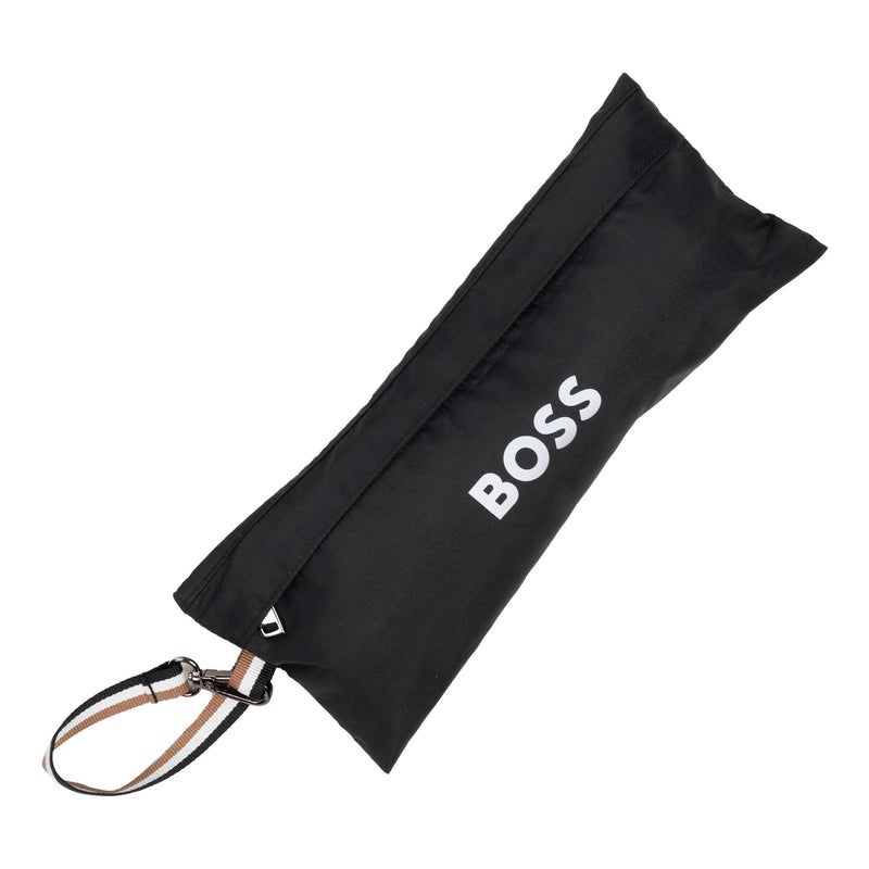 HUGO BOSS, Regenschirm, Mini Iconic Black