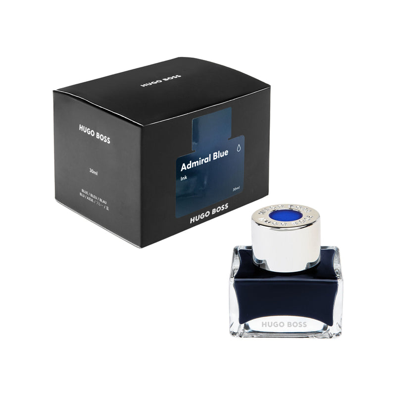 HUGO BOSS, Tintenglas 30ml, Blau