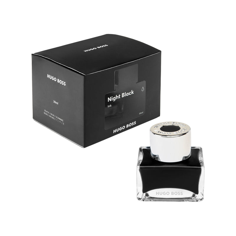 HUGO BOSS, Tintenglas 30ml, Schwarz