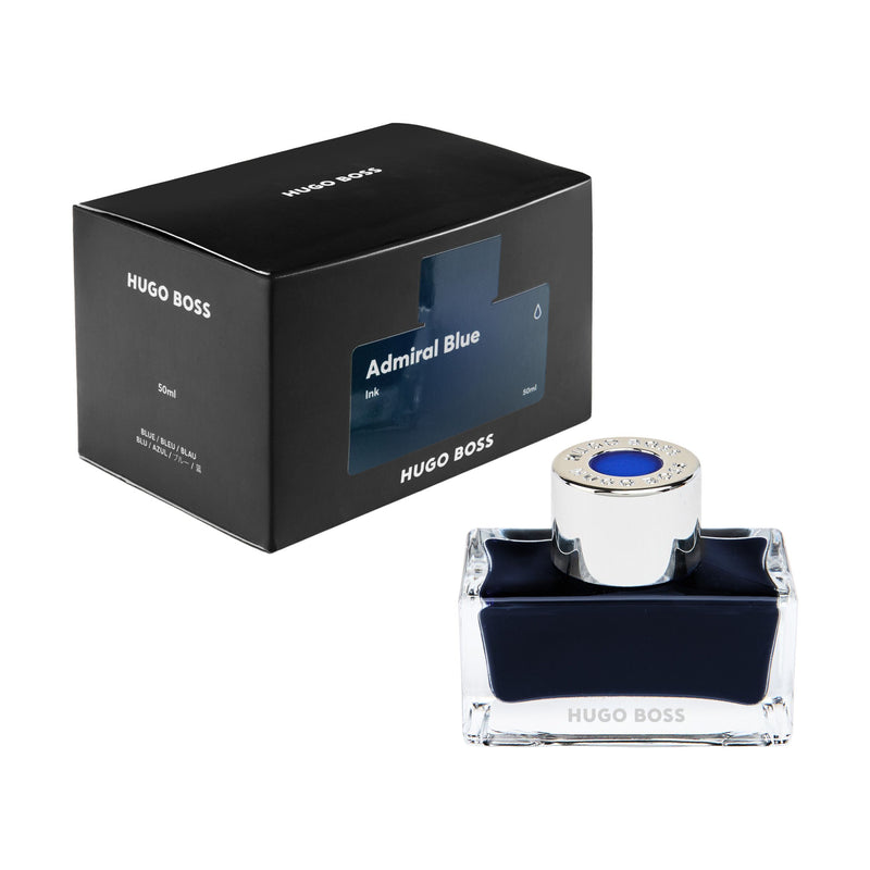 HUGO BOSS, Tintenglas 50ml, Blau