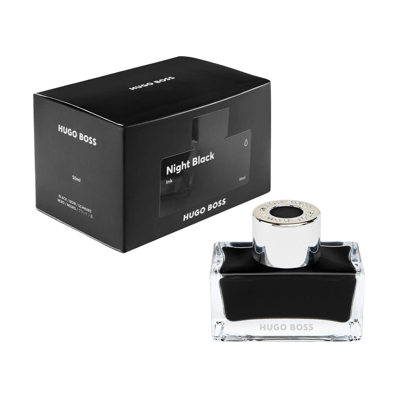 HUGO BOSS, Tintenglas 50ml, Schwarz