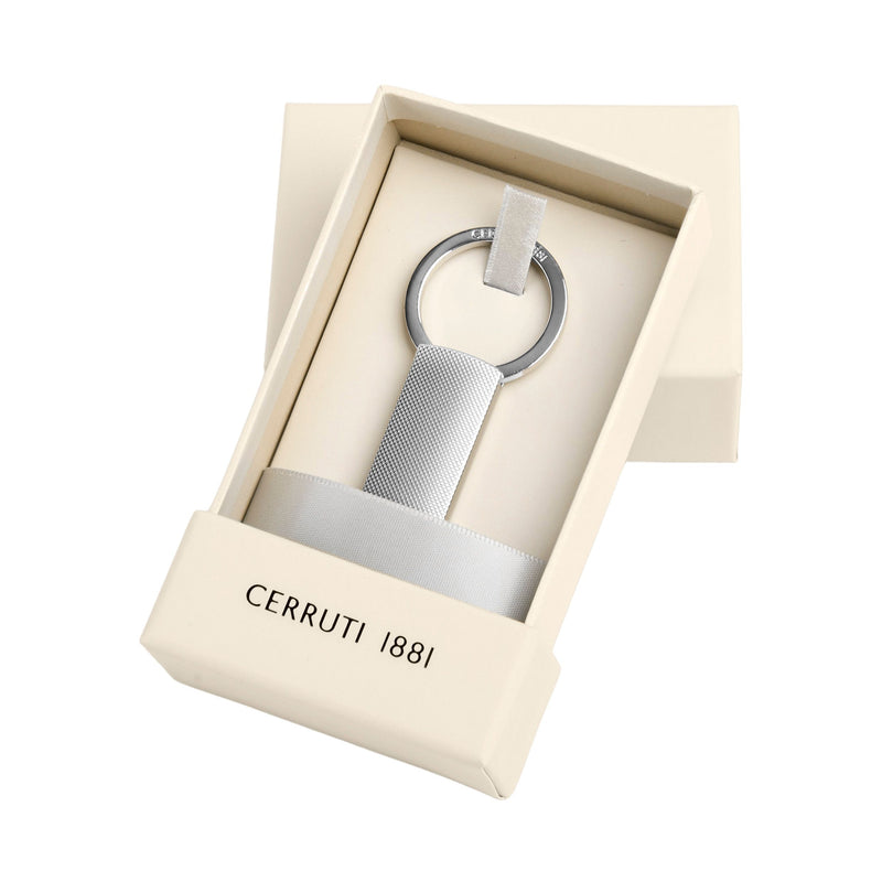 Cerruti 1881 Schlüsselanhänger Belgravia Chrome