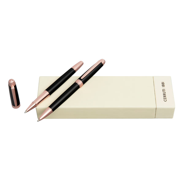 Cerruti 1881, Schreibset, Holborn, Black & Rosegold