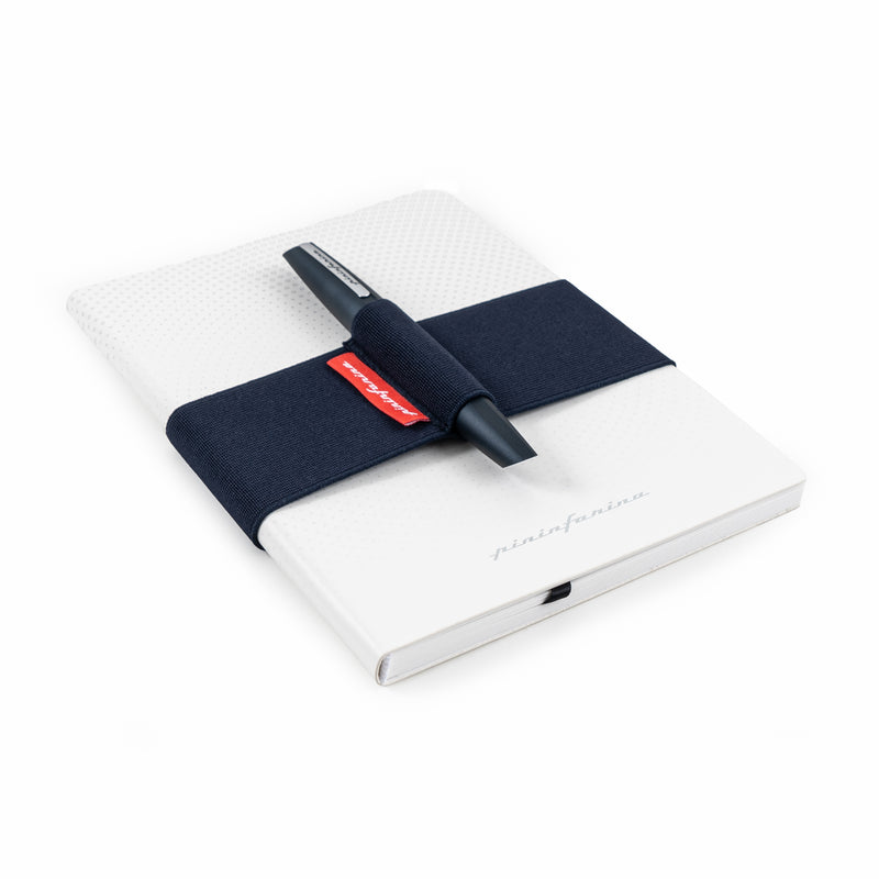 Pininfarina, Notizbuchband, elastisch, dunkelblau