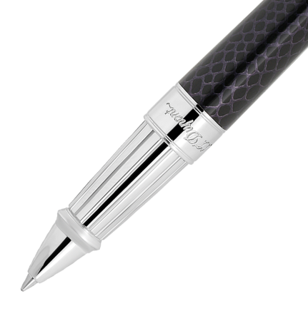 S.T. Dupont, Tintenroller, Line D Eternity, Snake Skin, schwarz