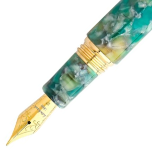 Esterbrook, Füller, Estie, Sea Glass, Gold