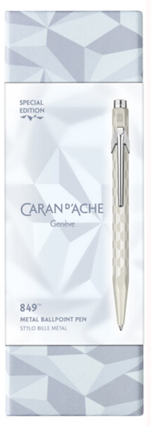Caran d´Ache, Kugelschreiber, 849, Alpine Frost, weiß