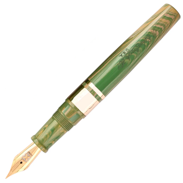 Esterbrook, Füller, J Lotus green, Ebonite Gold