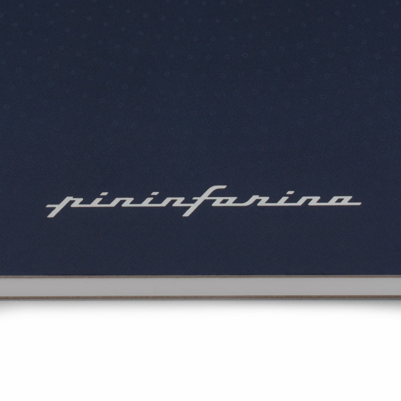 Pininfarina, Notizbuch, Hardcover, liniert, Dunkelblau