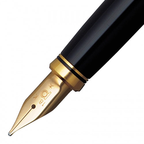 Platinum, Vicoh Kanazawa, Gold Leaf, Swirling Petals of Cherry Blossom, Füller "M" mit 18 Karat Goldfeder