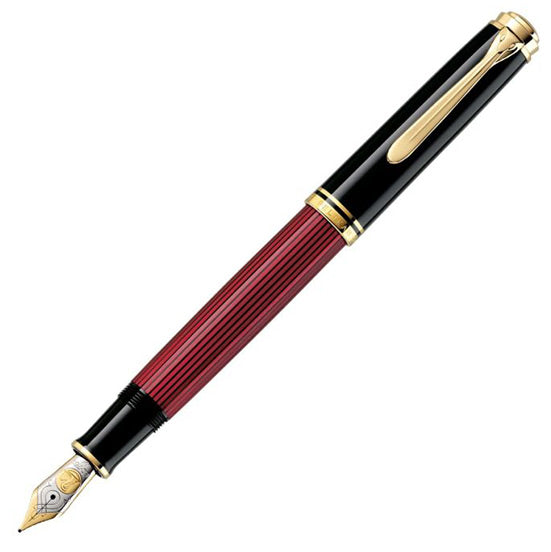 Pelikan, Füller, Souverän M800, schwarz/rot