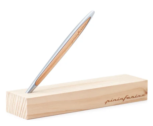 Pininfarina, Kugelschreiber, Cambiano, Walnussholz Braun