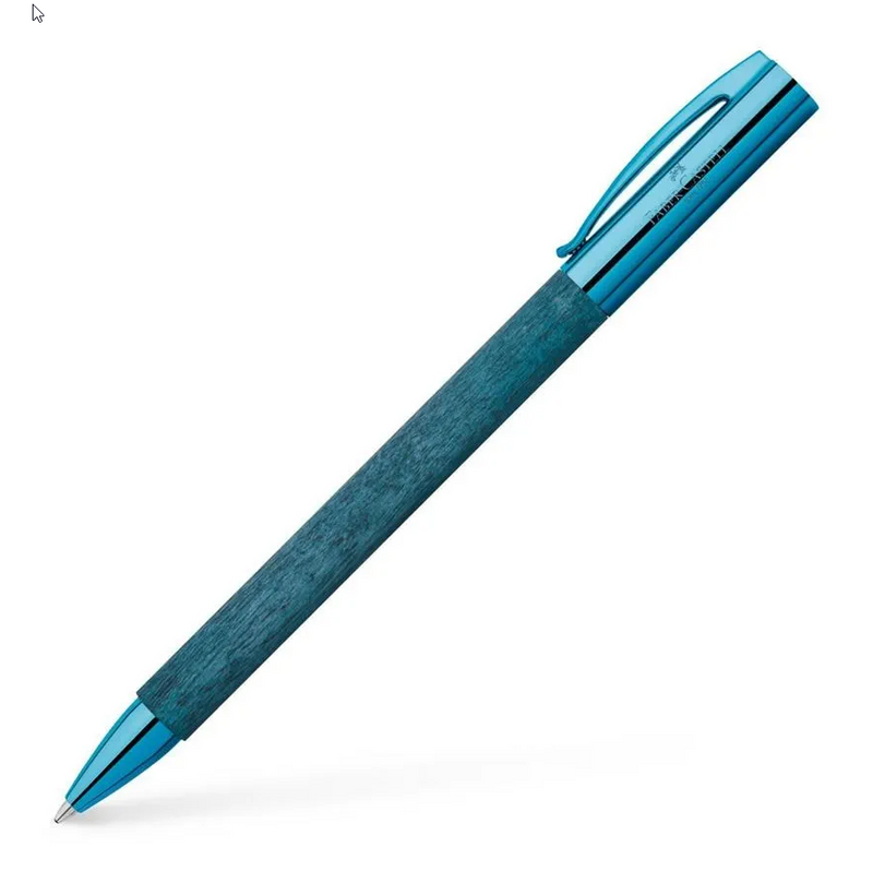 Faber-Castell, Ambition Dreh-Kugelschreiber, Blue Wood