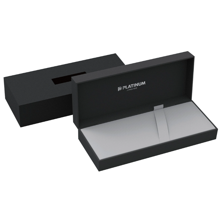 Platinum, Century Gold Trims, Füller, 14 Karat Goldfeder, Schwarz/Gold