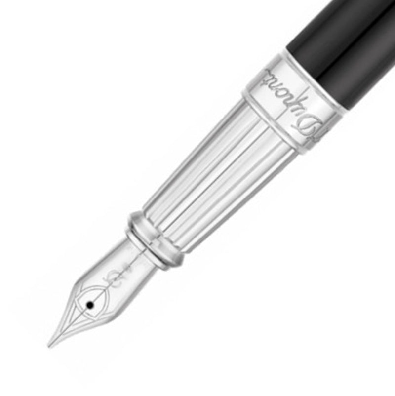 S.T. Dupont, Füller, Line D, Large Black Palladium