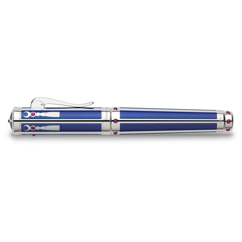 Graf von Faber-Castell, Füller, Pen of the year 2024, Ottomann, Limited Edition, 18KT, Blau