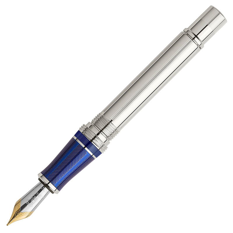 Graf von Faber-Castell, Füller, Pen of the year 2024, Ottomann, Limited Edition, 18KT, Blau