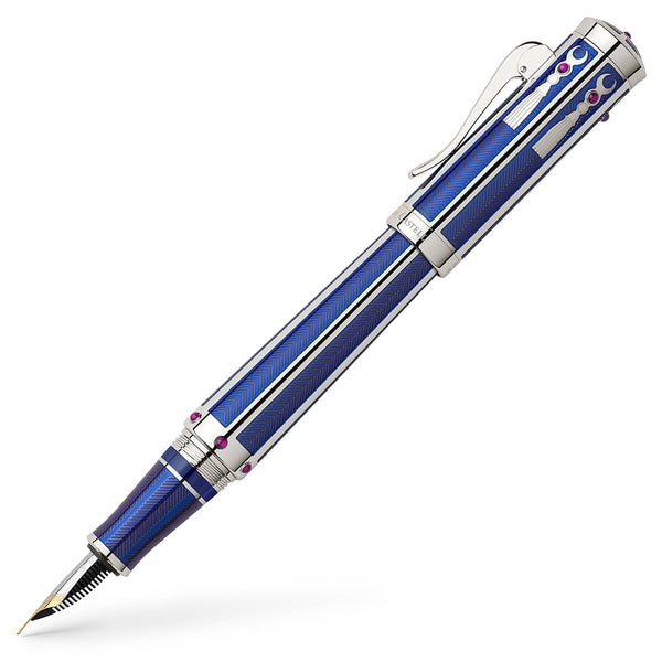 Graf von Faber-Castell, Füller, Pen of the year 2024, Ottomann, Limited Edition, 18KT, Blau