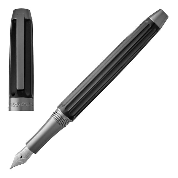 HUGO BOSS, Schreibset, Beam schwarz