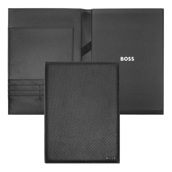 HUGO BOSS, Konferenzmappe, Monogram Black