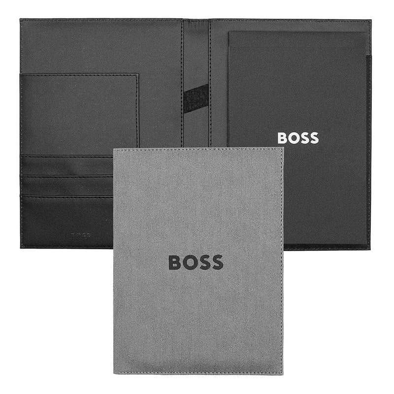 HUGO BOSS Konferenzordner Formation Linien, Linien, A5, grau