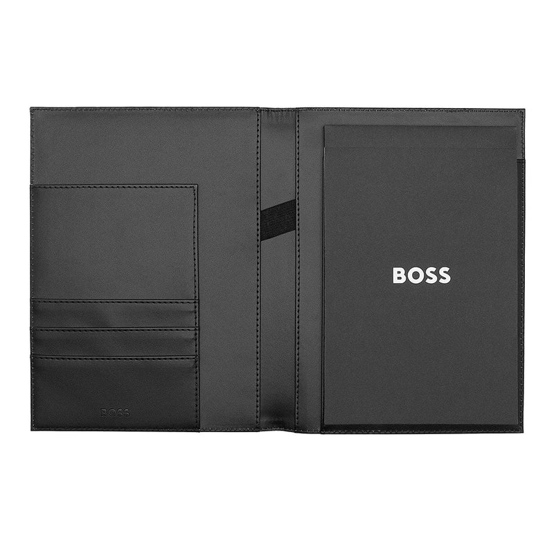 HUGO BOSS Konferenzordner Formation Linien, schwarz