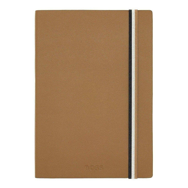 HUGO BOSS Notizbuch Iconic A5 glatt, camel